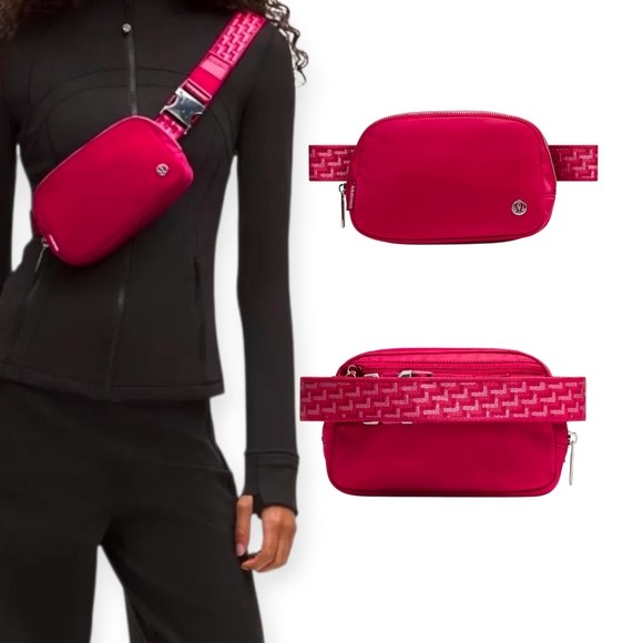 lululemon athletica Handbags - New Lululemon Everywhere Belt Bag 1L Monogram Metallic